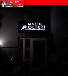 Centrum Reklamowe naklejki LED witraż semafor reklama Poznań Przeźmierowo szyldy kasetony tablice