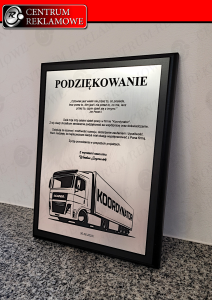 certyfikat z grawerem poznan