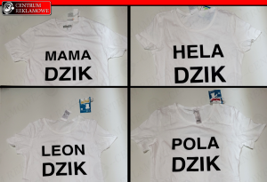 koszulki z napisem, koszulki z logo Poznań