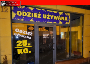 oklejanie okien, reklama na szybach Poznań