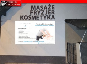 szyldy, tablice, reklamy Poznań, kasetony