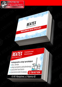 wizytówki- beatex